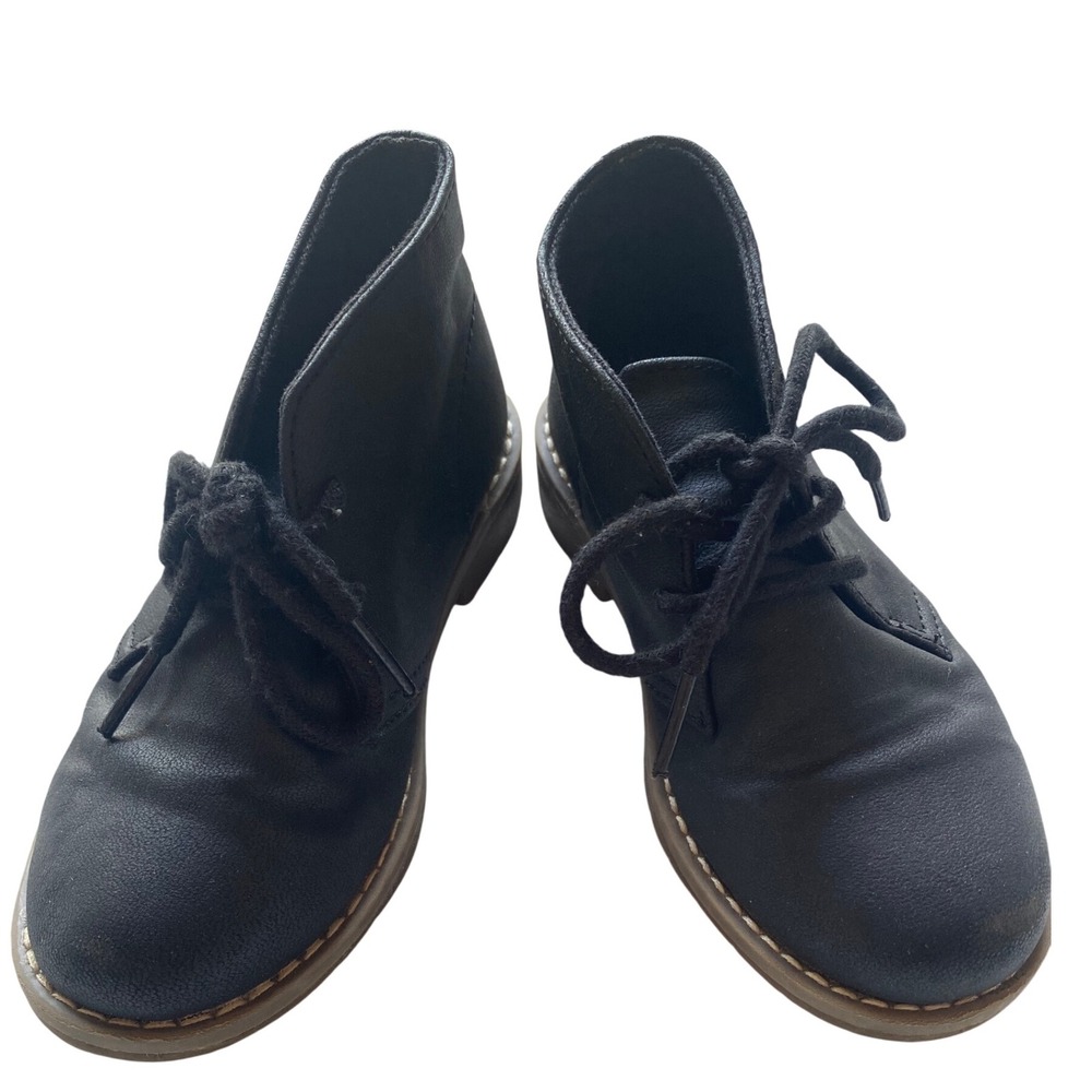 The Children's Place‎ Chukka Boots Ankle Lace Up Casual Black Size 11